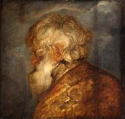 Anthony Van Dyck Studienkopf eines alten Mannes oil painting on canvas